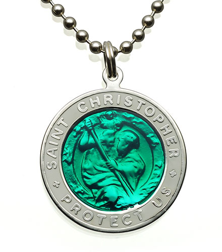 St.Christopher Large kellygreen-white item photo1