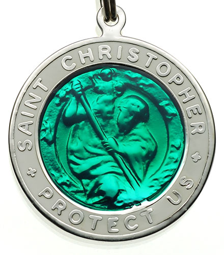 St.Christopher Large kellygreen-white item photo2