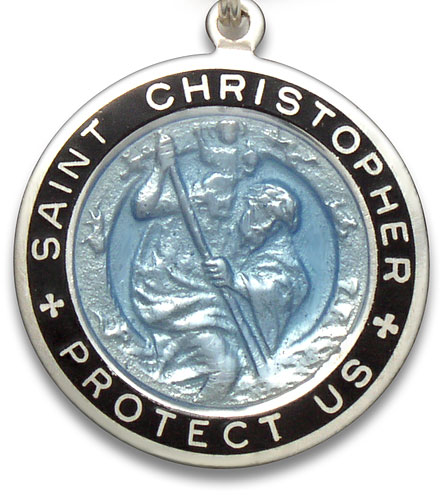 St.Christopher Large babyblue-black item photo2