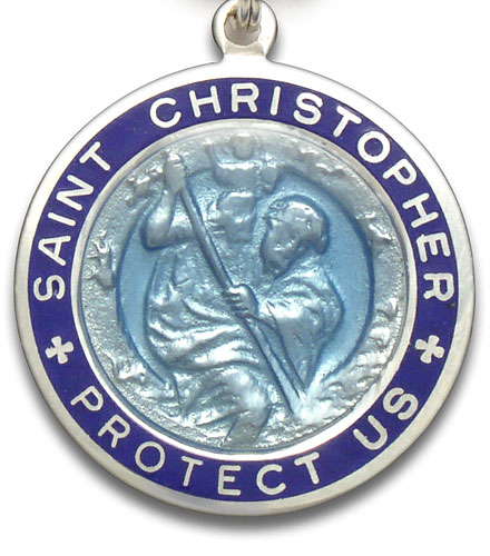 St.Christopher Large babyblue-blue item photo2