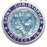 St.Christopher セント クリストファー ラージ babyblue-blue