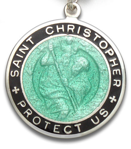 St.Christopher Large seagreen-black item photo2