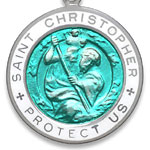 St.Christopher セント クリストファー ラージ seagreen-white