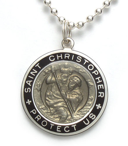 St.Christopher Large smoke-black item photo1