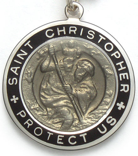 St.Christopher Large smoke-black item photo2