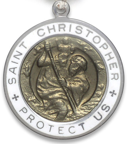 St.Christopher Large smoke-white item photo2