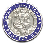 St.Christopher セント クリストファー ラージ silver-blue