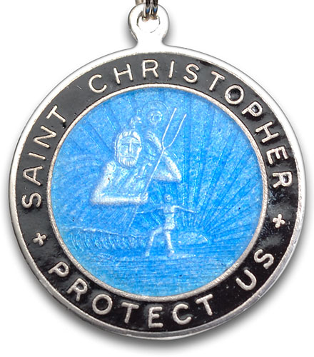 St.Christopher bluebird-black pair item photo2