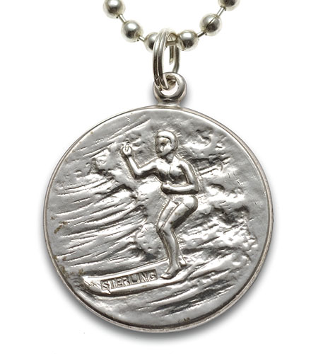 St.Christopher gold-white pair item photo3