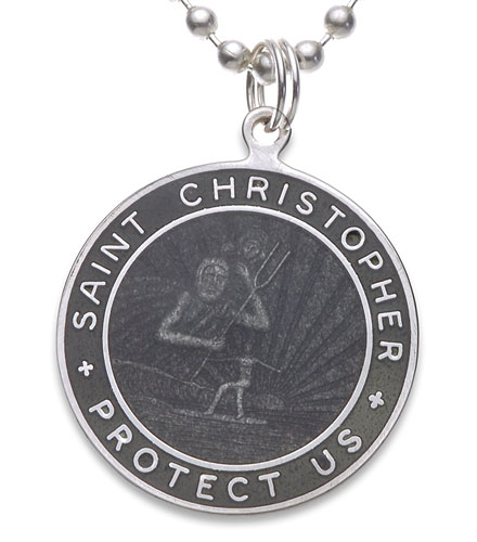 St.Christopher Large smoke-smoke pair item photo1