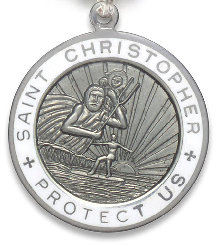 St.Christopher Large smoke-white pair item photo2
