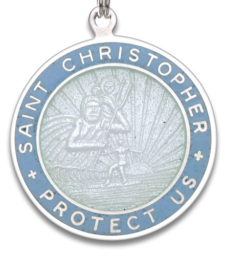 St.Christopher Large white-atlanticblue pair item photo2