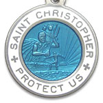 St.Christopher セント クリストファー スモール aquamarin-white