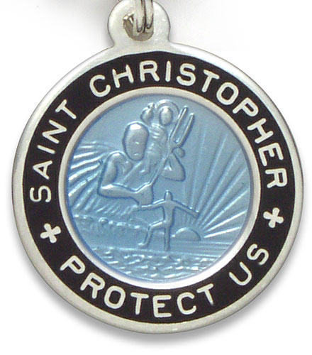 St.Christopher Small babyblue-black item photo2