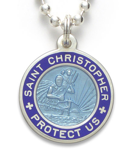 St.Christopher Small babyblue-blue item photo1