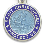 St.Christopher セント クリストファー スモール babyblue-blue