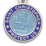 St.Christopher セント クリストファー スモール babyblue-blue