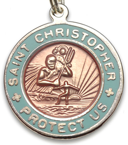 St.Christopher orange-babyblue item photo2