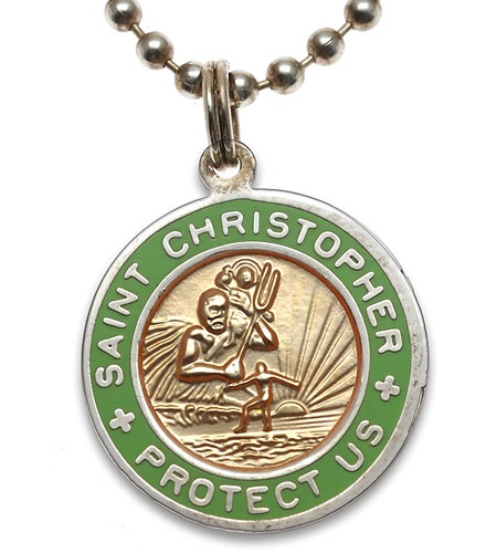 St.Christopher orange-lime item photo1