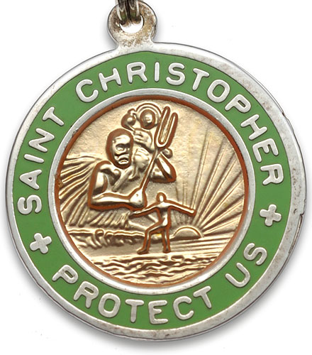St.Christopher orange-lime item photo2