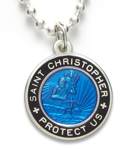 St.Christopher Small royalblue-black item photo1