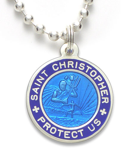 St.Christopher Small royalblue-blue item photo1