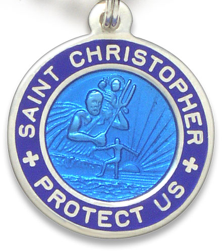 St.Christopher Small royalblue-blue item photo2