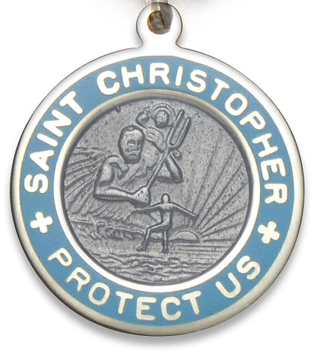 St.Christopher Small slate-babyblue item photo2