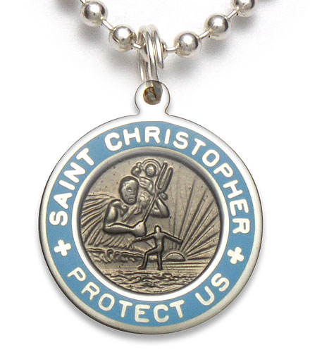 St.Christopher Small smoke-babyblue item photo1