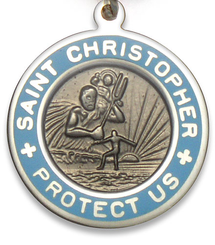 St.Christopher Small smoke-babyblue item photo2