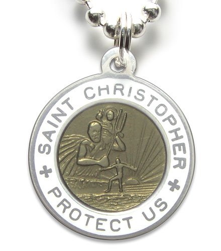 St.Christopher Small smoke-white item photo1