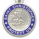St.Christopher セント クリストファー スモール silver-blue