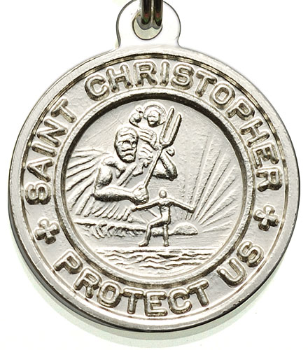 St.Christopher Small silver-silver item photo2