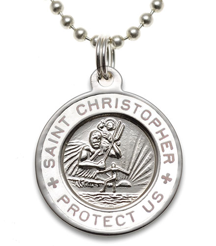 St.Christopher silver-white item photo1