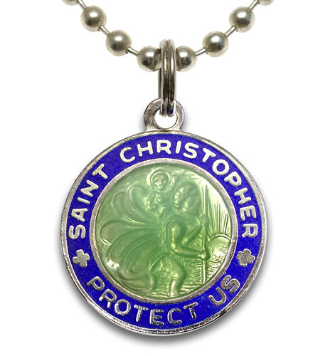 St.Christopher 60org green-blue item photo1