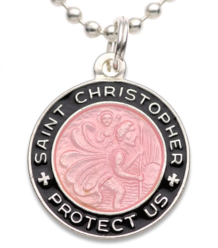St.Christopher Small 60org pink-black item photo1