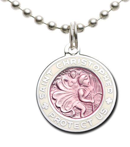 St.Christopher Small 60org pink-white item photo1