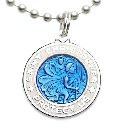 St.Christopher Small 60org royalblue-white item photo1