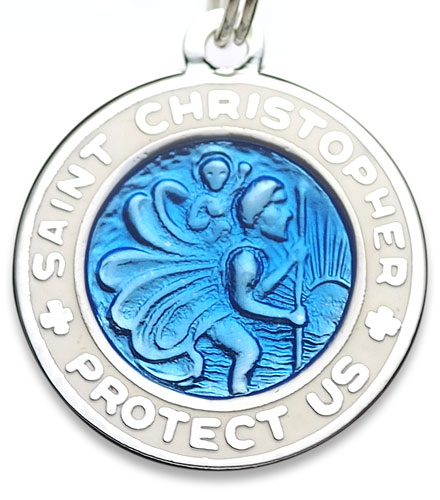 St.Christopher Small 60org royalblue-white item photo2
