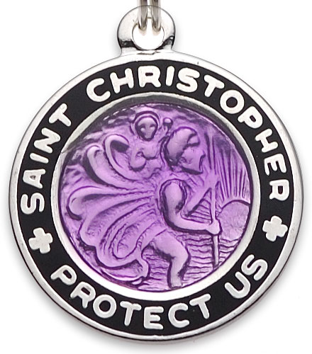 St.Christopher Small 60org violet-black item photo2