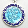 St.Christopher セント クリストファー ラージ aquamarin-blue