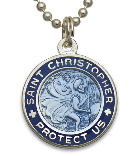 St.Christopher 60org Small babyblue-blue item photo1