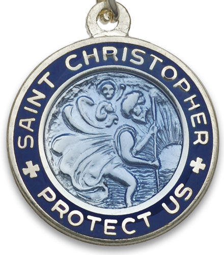 St.Christopher 60org Small babyblue-blue item photo2