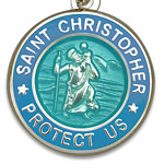 St.Christopher babyblue babyblue