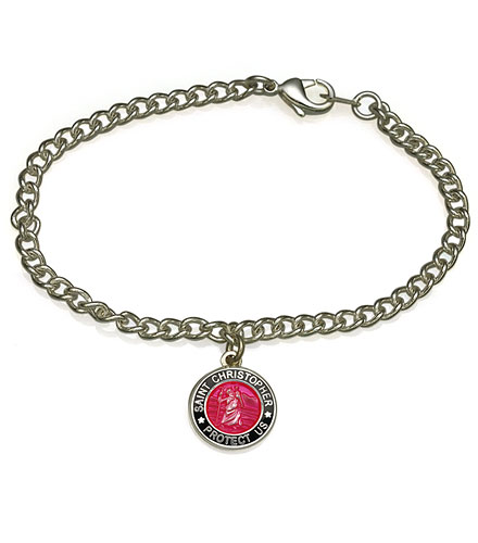 St.Christopher fuchsia black item photo1