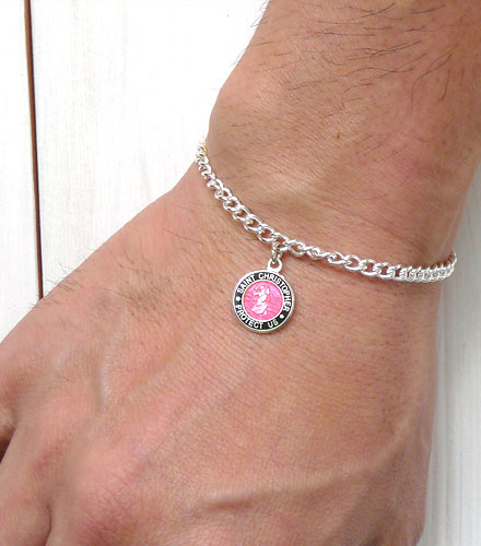 St.Christopher fuchsia black item photo3