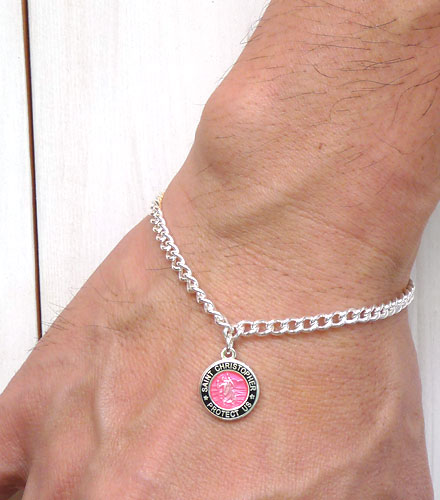 St.Christopher fuchsia black item photo4