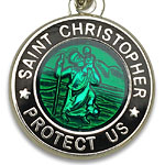 St.Christopher セント クリストファー ブレスレット kellygreen black