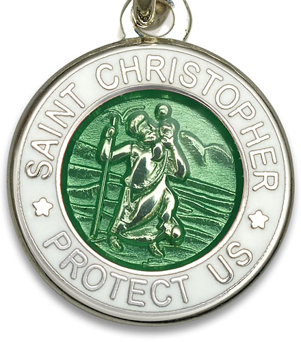 St.Christopher mint white item photo2