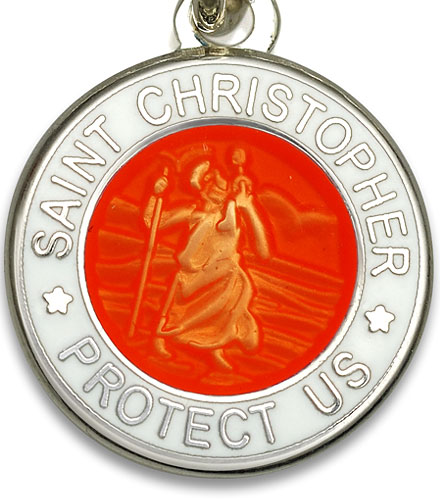 St.Christopher orange-white item photo2